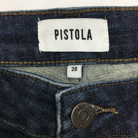 Pistola Women's Skinny Jeans Stretch Ankle size 28 length 26" - Picture 3 of 8